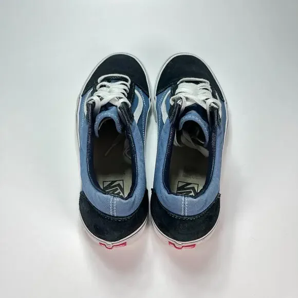 Vans Off The Wall Old Skool Slate Blue Athletic Skate Shoes Men's Size 13 - Picture 7 of 10